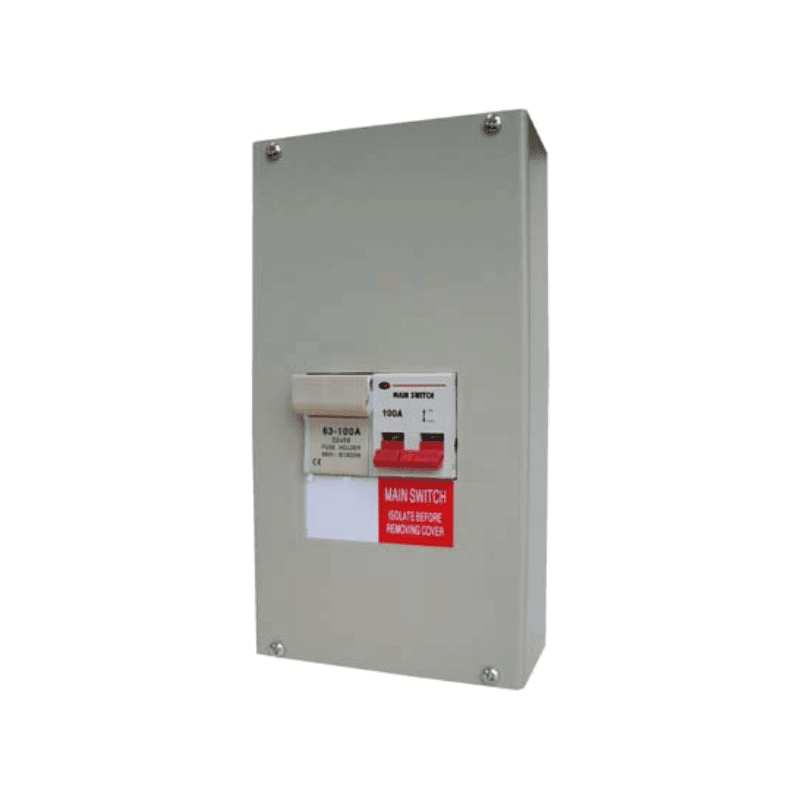 LEWDEN FS6380100 100A SW METAL C/W 63 80+100A FUSE