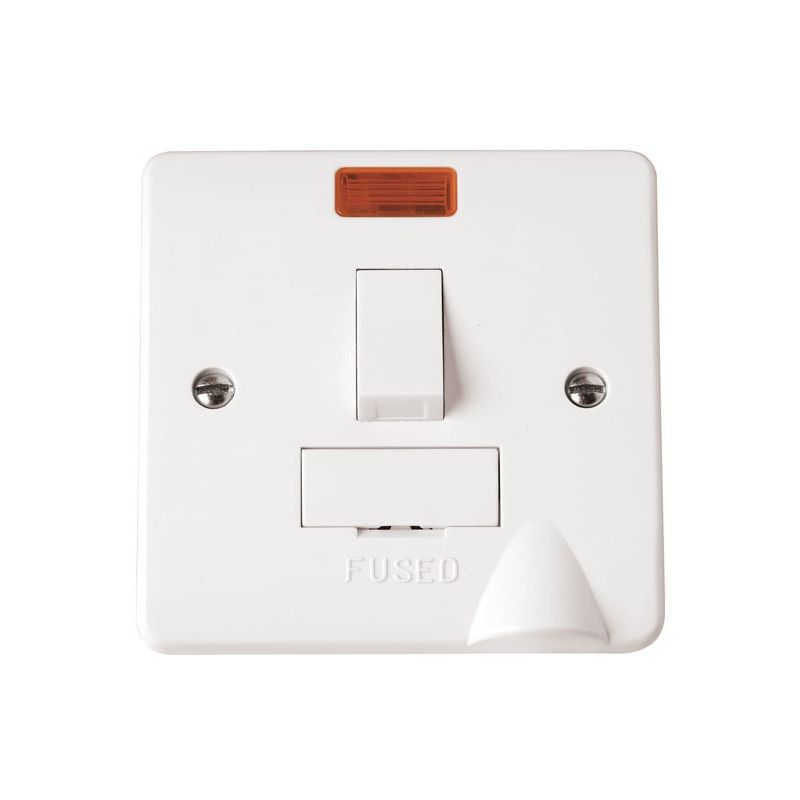 CLICK CMA052 FUSED CONNECTION UNIT SWITCH NEON 13a
