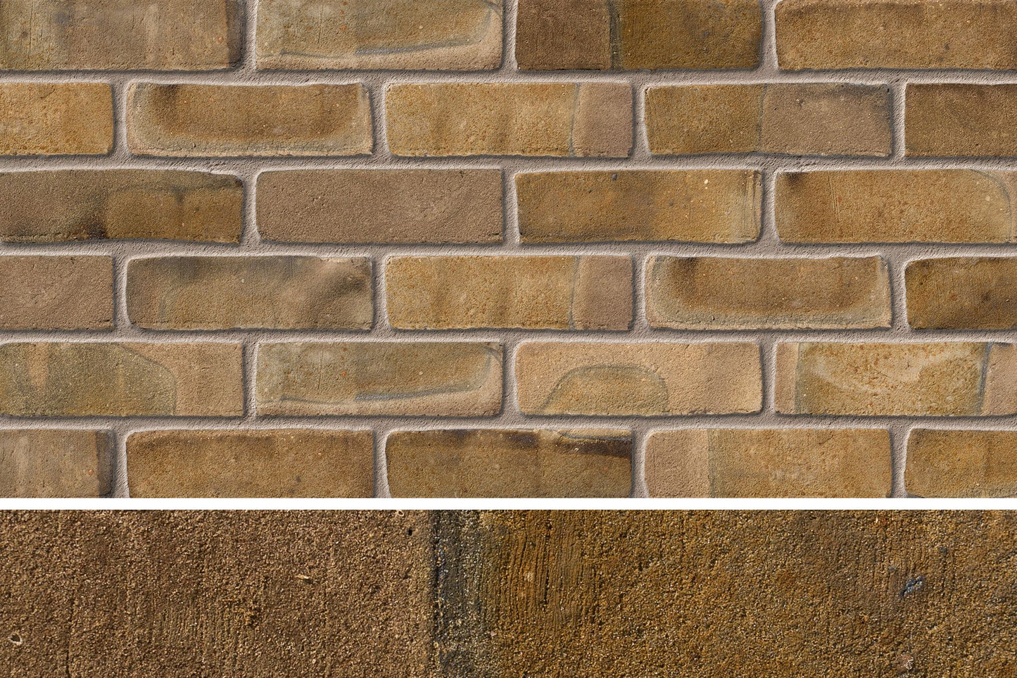 IBSTOCK ASHDOWN FUNTON OLD CHELSEA YELLOW BRICK 65mm (100 PER LEG) A4053A