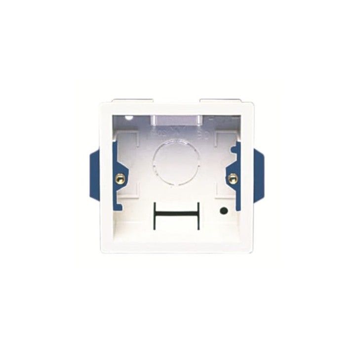 NEXUS 907 1-GANG SQUARE DRY LINING BOX 35mm