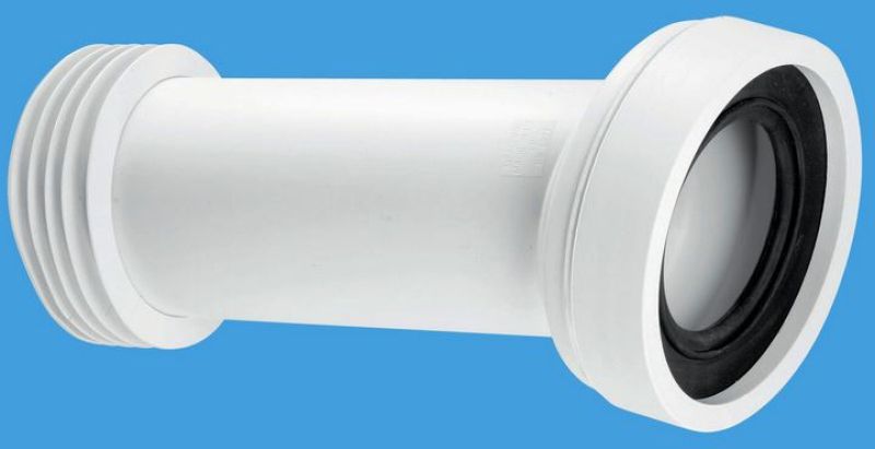 MCALPINE WC-CON7 WC CONNECTOR BEND ADJUSTABLE LENGTH 14deg 62035378