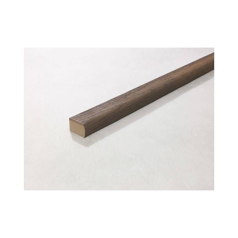 Millboard Flexible Bullnose Step Edge 50 x 32 x 2400mm Antique Oak