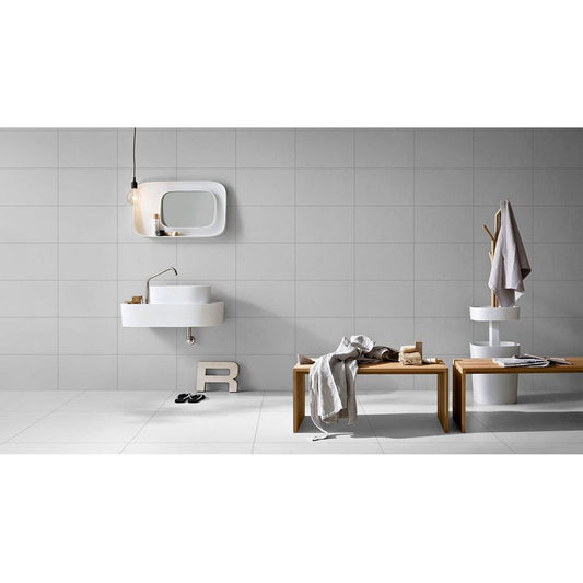 YTC KA4025FLWH FLAT TILE 400 x 250mm WHITE (10 TILES PER M2)