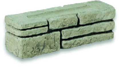 BRADSTONE OLD TOWN ECO WALLING 450 x 130 x 145mm GREY-GREEN 20968