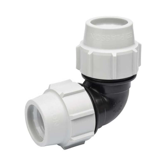PLASSON 90deg ELBOW 20 x 20mm PL070500020