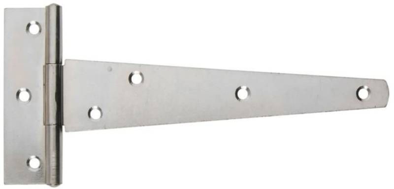 121 BZP 350mm 14" MEDIUM TEE HINGE PAIR LOOSE 121-0350ZP
