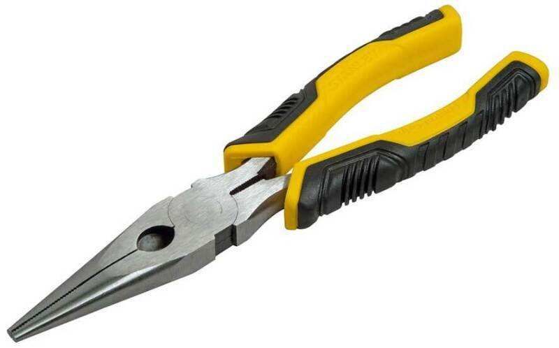 STANLEY STA074364 LONG NOSE PLIERS 200mm