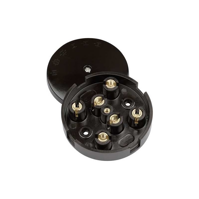 CLICK WA078 20A 6 TERM SEL ENTRY JUNCTION BOX BROWN