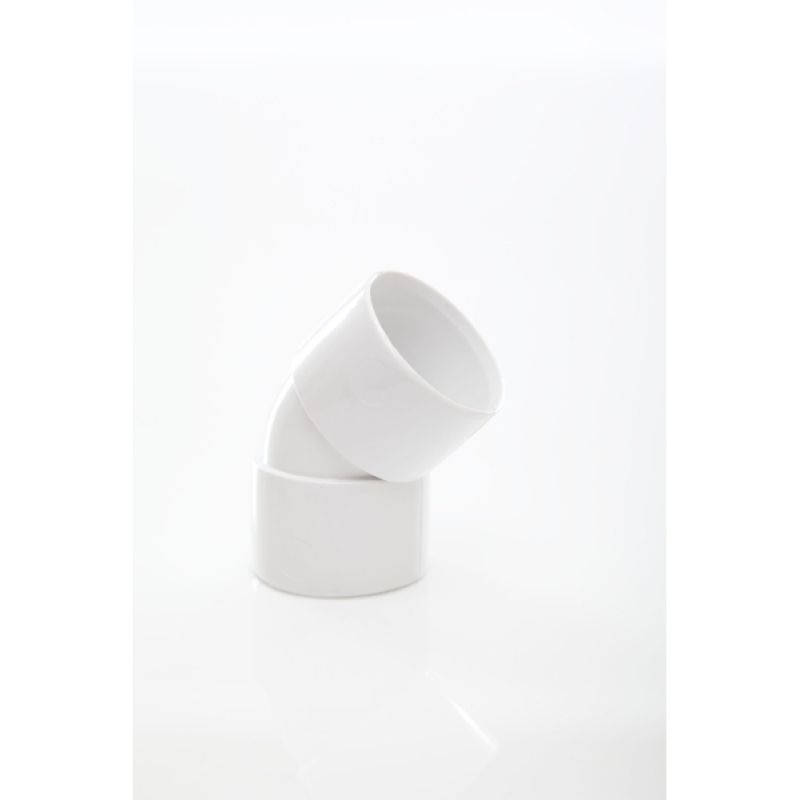 POLYPIPE ABS OBTUSE BEND 32mm x 45deg WS17 WS17G GREY