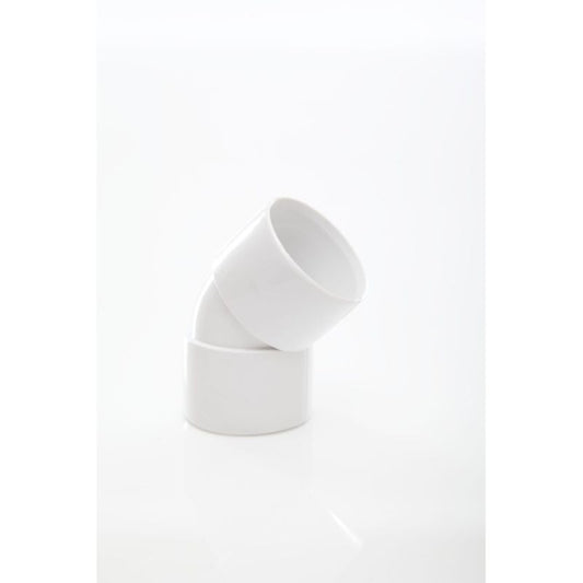 POLYPIPE ABS OBTUSE BEND 32mm x 45deg WS17 WS17G GREY