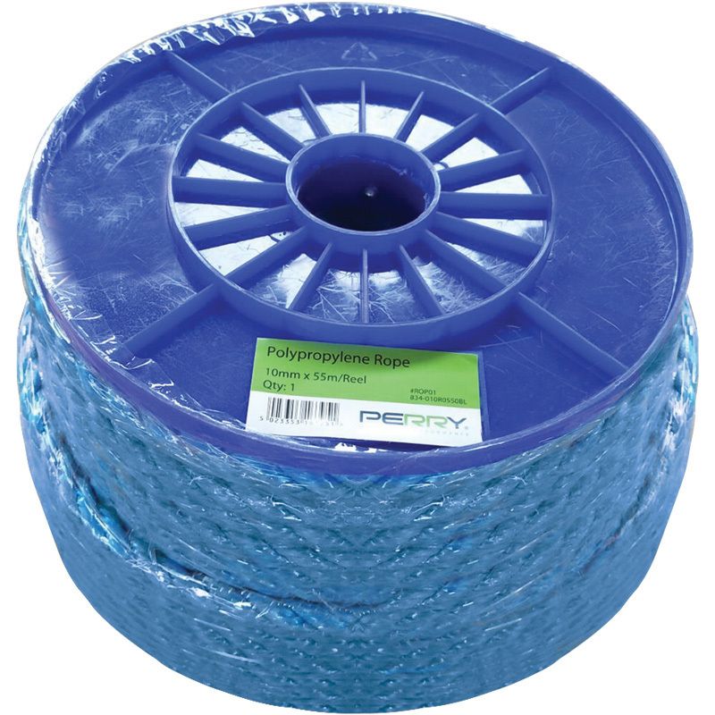 A PERRY POLY ROPE 8mm BLUE 73m 834-008R0730BL