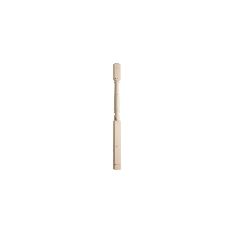 PINE ONE PIECE NEWEL TURNING 91 x 1500mm OP230P