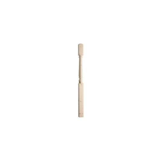 PINE ONE PIECE NEWEL TURNING 91 x 1500mm OP230P