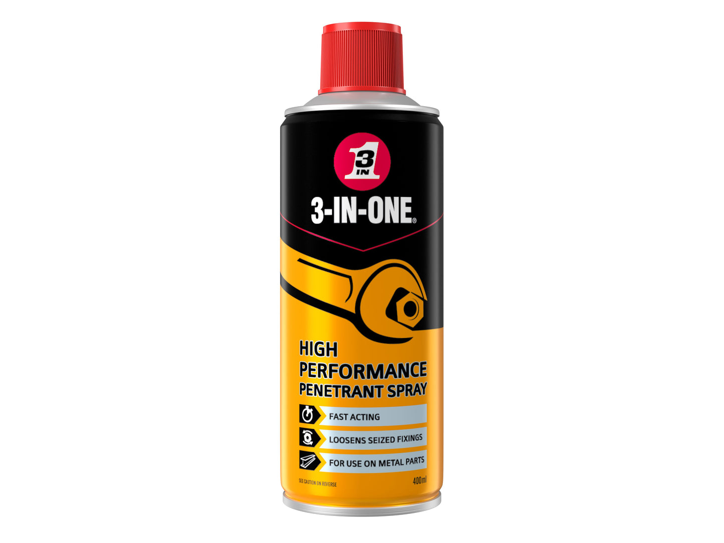 3-IN-1 HOW44014 PENETRANT SPRAY 400ml (AS PENETRATING FLUID AEROSOL)