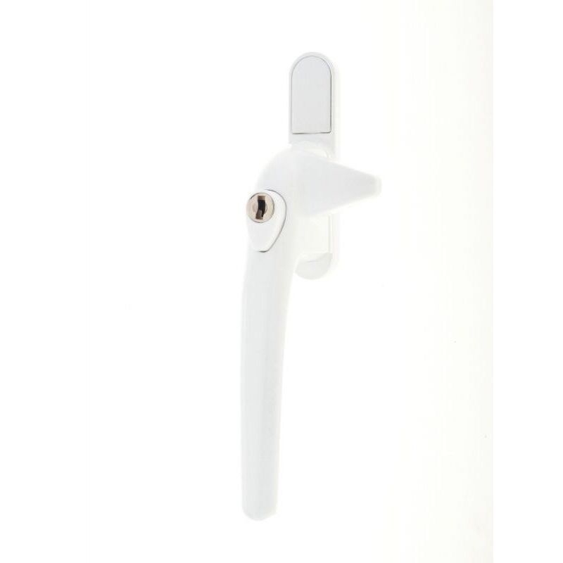 UPVC MAINTENANCE LTD ADJUSTABLE COCKSPUR HANDLE WHITE LEFT HAND APTOCSWH-LH