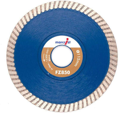 MARCRIST FZ850 V/PORCELAIN C/BLADE 115 x 22.2mm 1843.0115.22