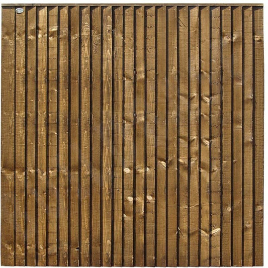 GRANGE WCB4 WESTON FEATHER EDGE DARK BROWN 1.2m