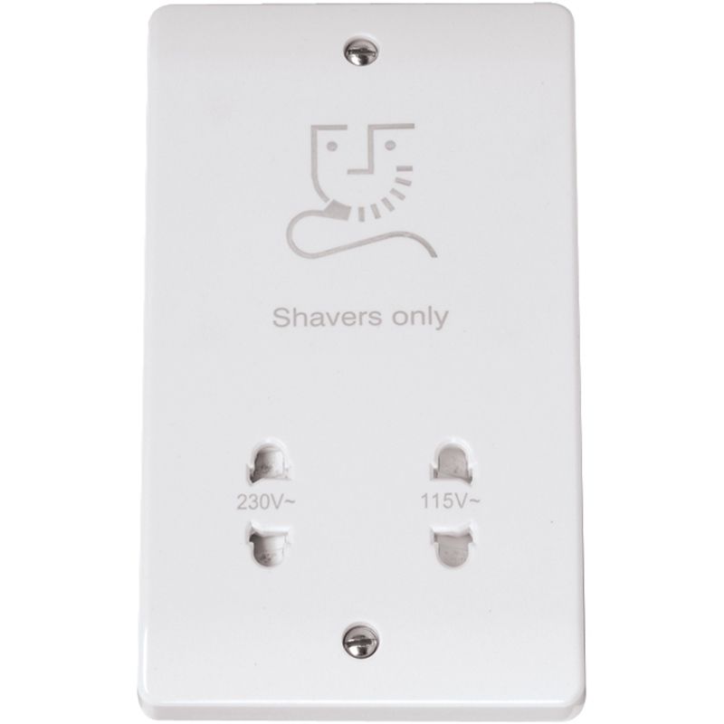 CLICK CMA100 DUAL VOLTAGE SHAVER SOCKET OUTLET