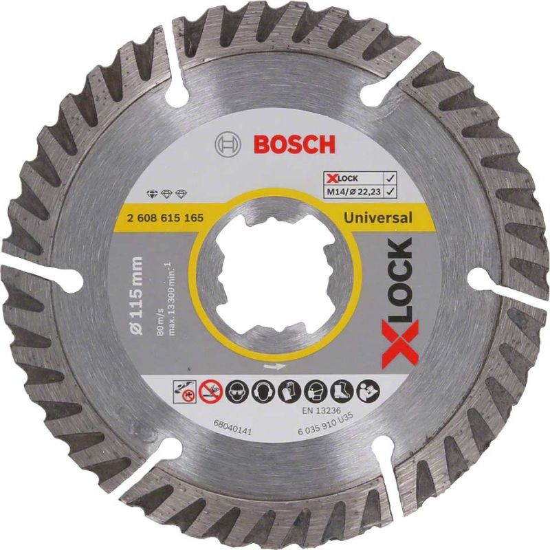 BOSCH 2608615165 X-LOCK STD FOR UNIVERSAL 22.23 x 115mm