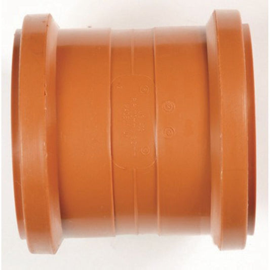 POLYPIPE POLYPROPYLENE COUPLER DOUBLE SOCKET 160mm UG602