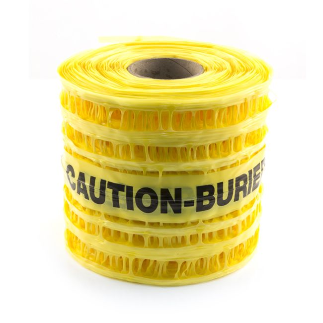 DETECTABLE UNDERGROUND WARNING MESH 200mm x 100m GAS EDMG