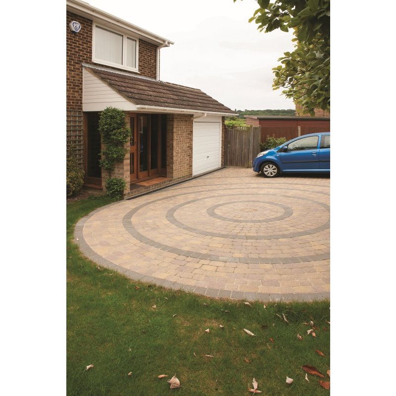BRETT AURA RECTANGULAR STONE PAVIOUR (HGBB ONLY) 171 x 114 x 60mm BRONZE FLECK AU60SBZ