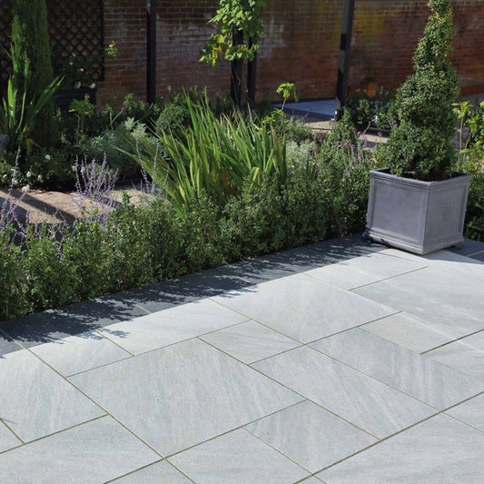 BRADSTONE MONKSBRIDGE 50mm MIXED SIZES BLOCK PAVING 9.6m2 PACK CROFT 45024