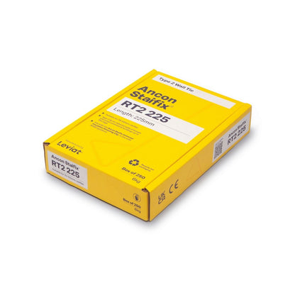 ANCON STAIFIX RT2 GENERAL PURPOSE WALL TIE 225mm (BOX 250) RT2225BOXS