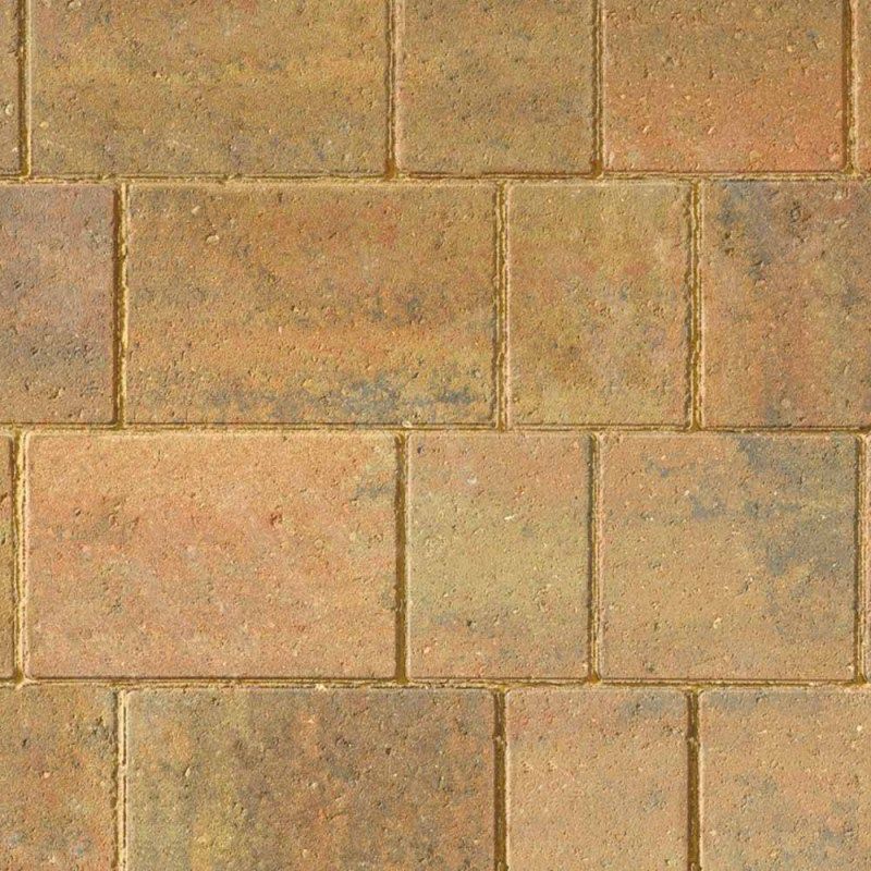 BRETT BETA PAVING 105 x 140 x 60mm AUTUMN GOLD BS60AG (HGBB ONLY)