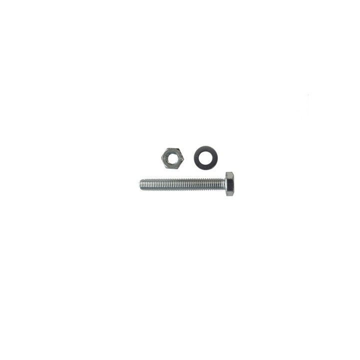 UNIFIX PACK 4 M10 x 75mm BZP HT SETSCREW NUT UB3336