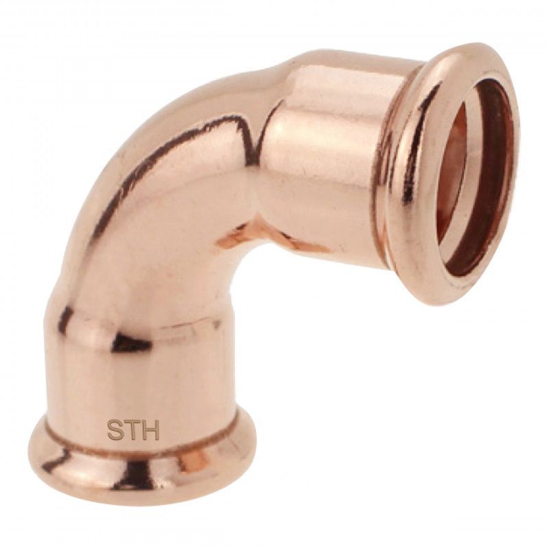 FLOWFLEX COPPER PRESS ELBOW 54mm 6090M.54B