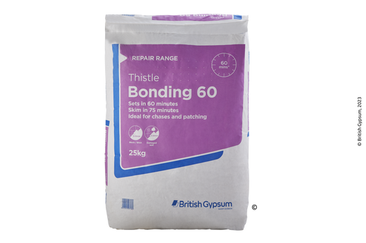 BRITISH GYPSUM THISTLE BONDING 60 BAG 25kg 29718/2