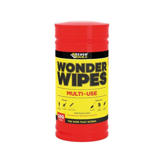 Everbuild Trade Wonder Wipes (Tub Of 100) WIPE80