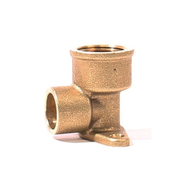 FLOWFLEX SOLDER RING WALL PLATE ELBOW 15mm x 1/2" P803WPDRSR.2