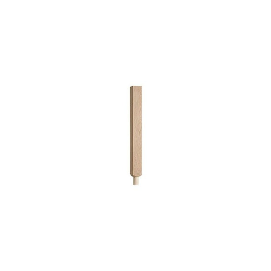 OAK FULL SPIGOT NEWEL POST 91 x 850mm PT850O