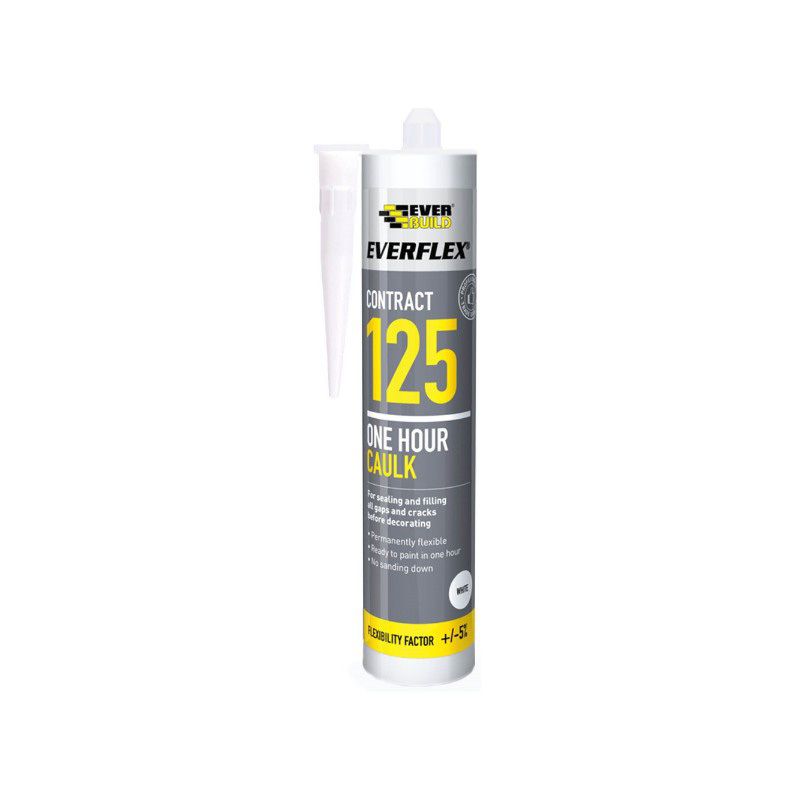Everbuild 125 One Hour Caulk C4 125C4