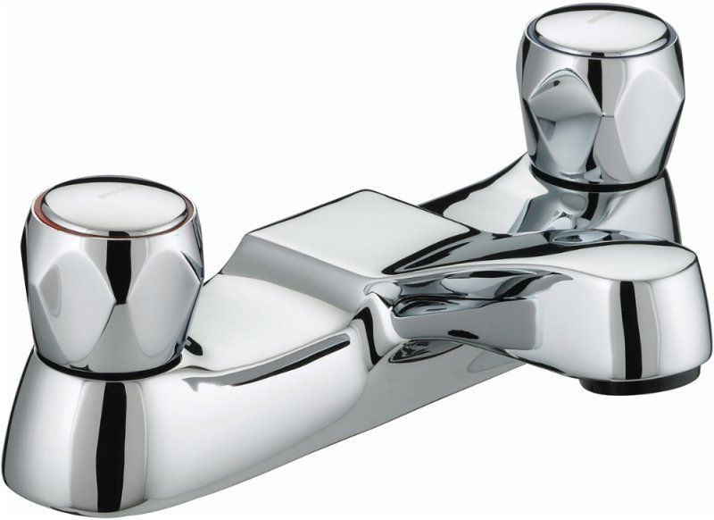 BRISTAN VACBFCMT CLUB BATH FILLER CHROME C/W METAL HEADS