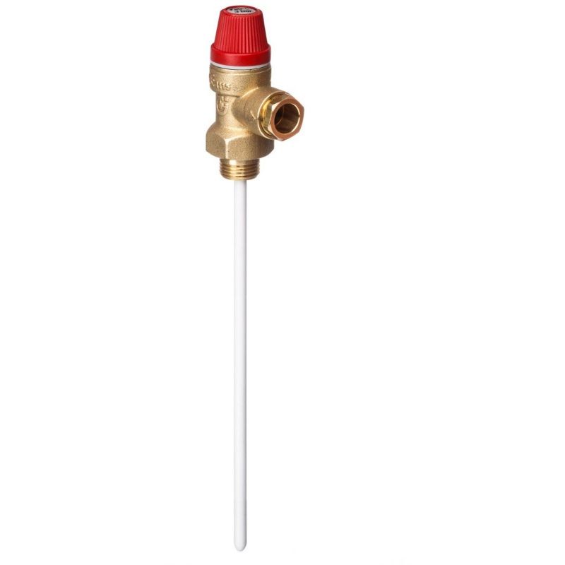 ALTECNIC CST TEMP & PRESSURE RELIEF VALVE 1/2" 4 BAR 90deg 309440