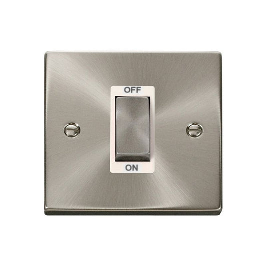 CLICK VPSC500WH 1G COOKER SWITCH SATIN CHROME