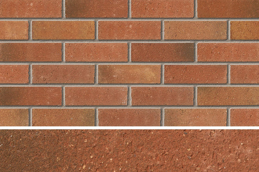IBSTOCK CATTYBROOK BRISTOL ORANGE BLEND BRICK 65mm (125 PER LEG) A0656A