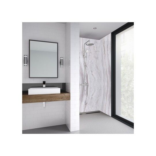 WETWALL ELITE PANEL T&G 10 x 600 x 2420mm MARMO LINEA EL-MARML-600-TG