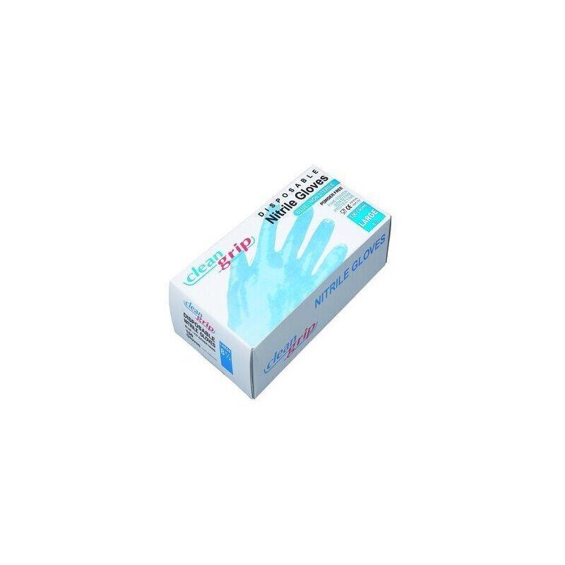 SUREGRAFT BLUE NITRILE POWDER FREE DISP GLOVES LARGE