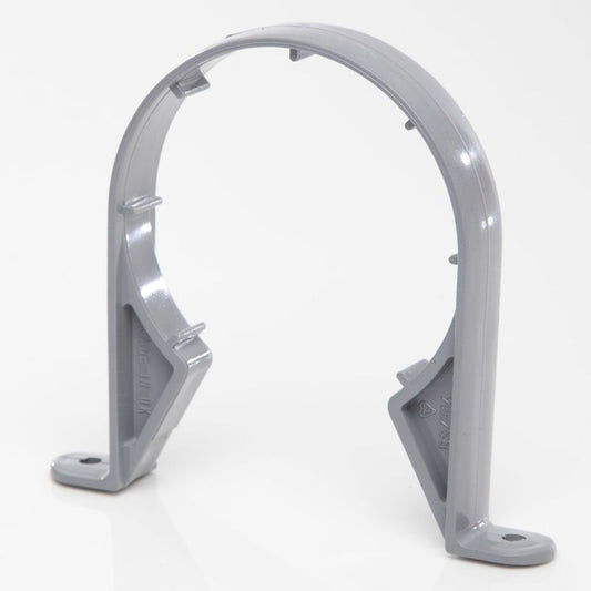POLYPIPE SADDLE PIPE BRACKET 82mm SC33 SC33G GREY