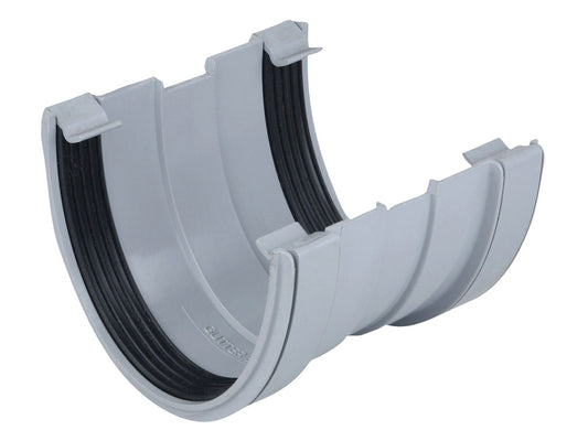 OSMADEEPLINE 9T909 PVCU GUTTER UNION 113mm 9T909G GREY