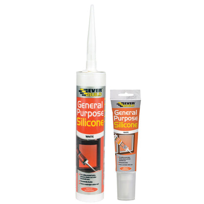 Everbuild General Purpose Silicone C3 White 12GPSWE