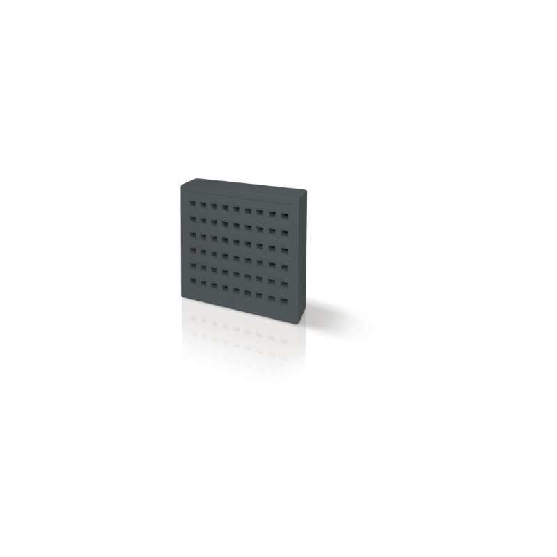 REDBANK 352 SQUARE HOLE AIR BRICK 215 x 215mm BLACK SSABBLK2222EA