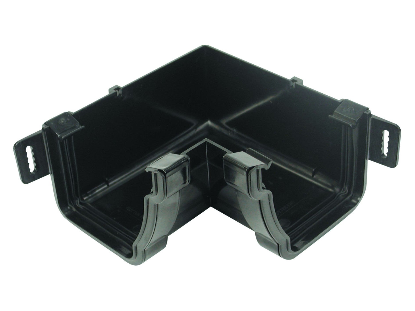 OSMASTORM 8T843 PVCU GUTTER ANGLE INTERNAL 90deg 111mm 8T843B BLACK