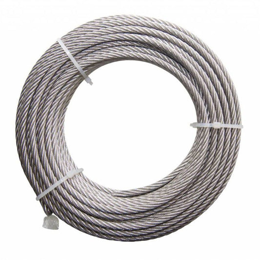 A PERRY NO 838C GALV WIRE ROPE COIL 7 x 7" 6mm x 10m 838C060-010GV