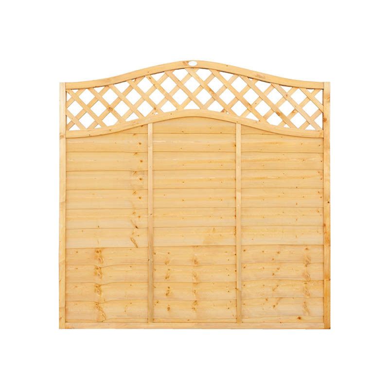 GRANGE GSLLT6 SUPERIOR LATTICE PANEL BOW TOP 1.8 x 1.83m GOLDEN BROWN
