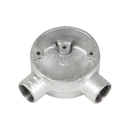 DETA DT25120G GALVANISED ANGLE BOX 20mm